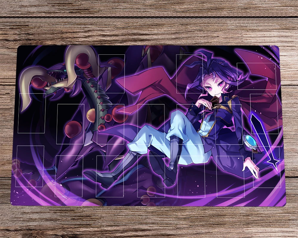 Arcv Yugioh Playmat Yuri Starving Venom Fusion Dragon Ccg Tcg Playmat