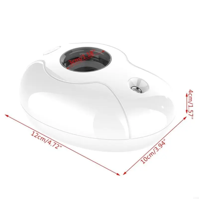 USB 휴대용 가습기 병 아로마 디퓨저 LED 야간 조명 안개 메이커 홈 오피스
