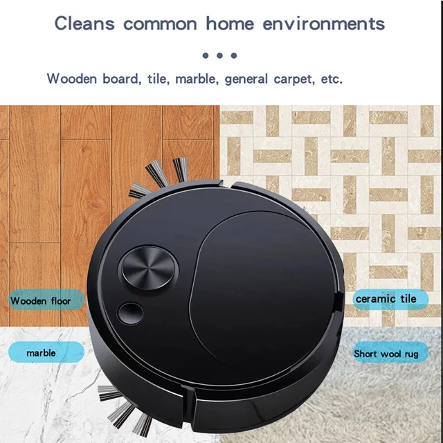Intelligent Sweeping Vacuum Cleaner Robot 2-In-1 New Household Sweeper Vacuum Wireless Automatic Sweeping Robot Cleaning Expert 4