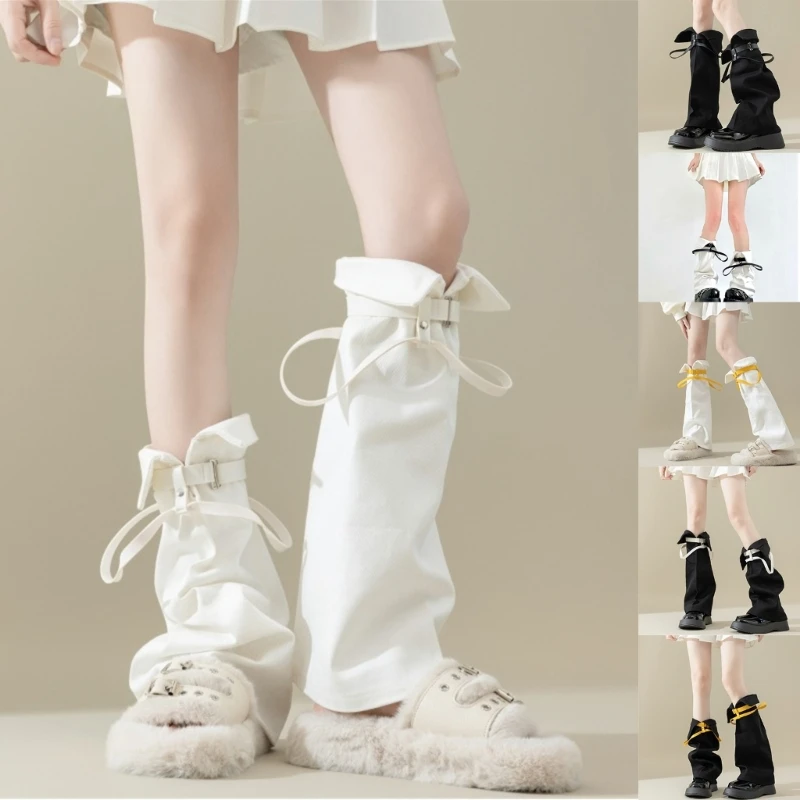 

Women Leg Warmers Trendy Leg Warmers Long Leg Socks JK Uniform Foot Covers