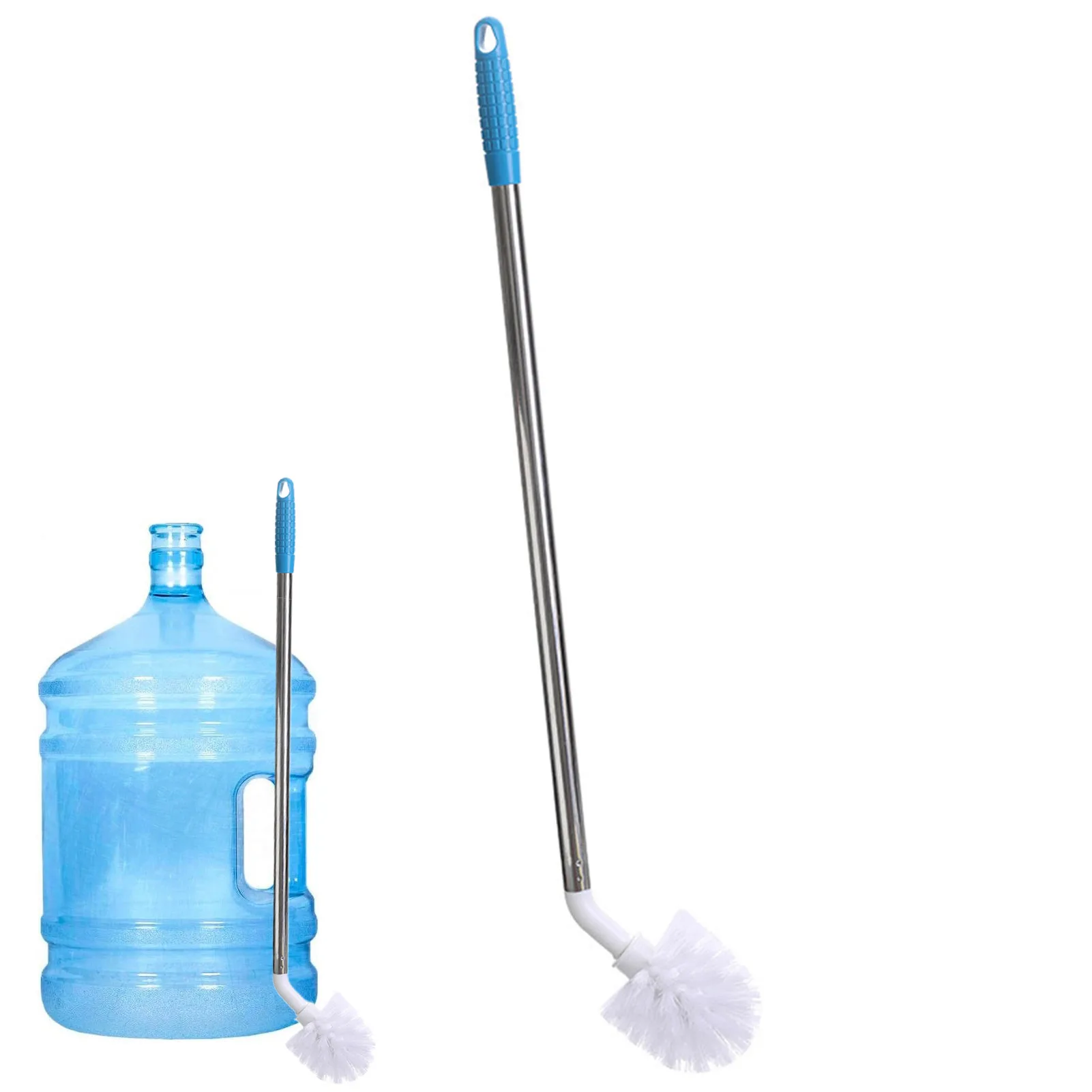 Carboy Bottle Cleaning Brush With Nonslip Handle Bristles Bendable