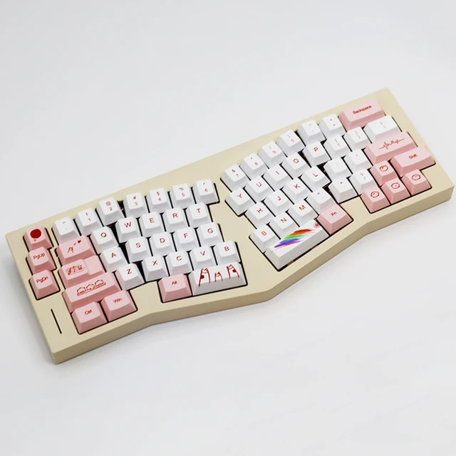 Programmable Windows CNC Mechanical Hot RGB Swappable VIA Alice - Shell Aluminum Keys Spring Keyboard Colorful MacOS AliExpress 67 For