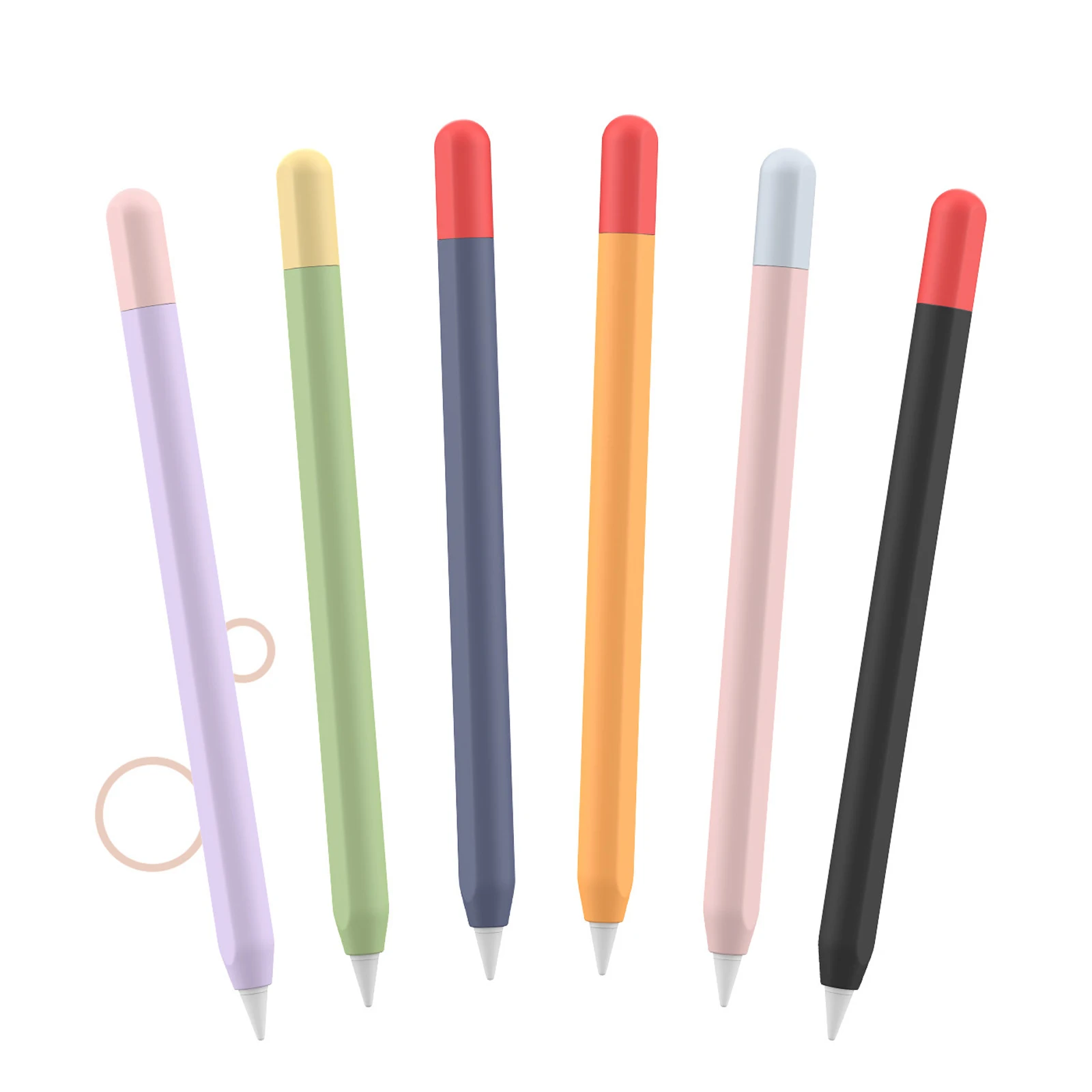 Custodia Per Penna In Silicone Con Copertura Stilo Per Apple Pencil 3 (Usb-C) Custodia Protettiva Per Stilo Anti-Caduta Per Ipad Pen 3Rd 2023 Pencil C