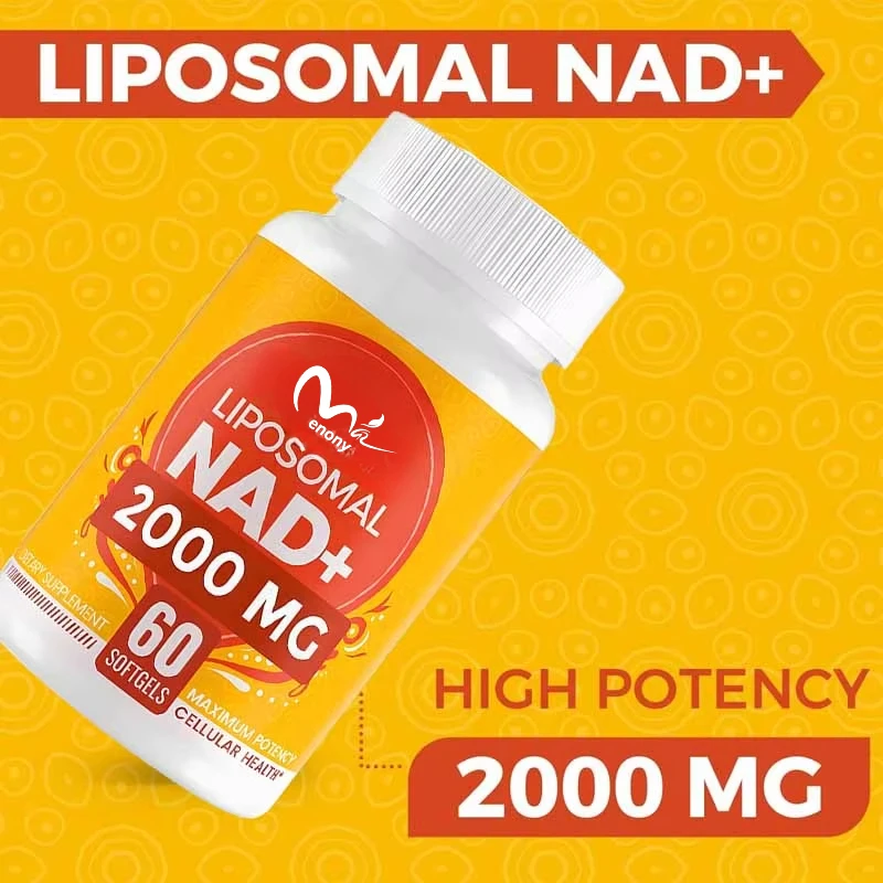 High purity NAD supplement 2000mg containing nicotinamide nucleoside liposome nicotinamide nucleoside, resveratrol, quercetin