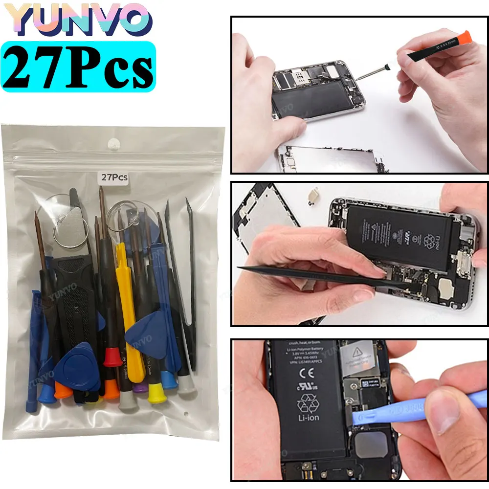 Precision Screwdriver Set for Electronics Repair - 27 Tools in One