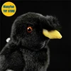 Crested Myna High Fidelity Mynah Bird Plushie Starling Plush Toy Lifelike Stuffed Animals Simulation Toy For Kids 2
