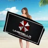 Horror Movie Umbrella Corporation Microfiber Blanket Quick Drying Oversized Printing Super Absorbent Pool Towel Blanket 3
