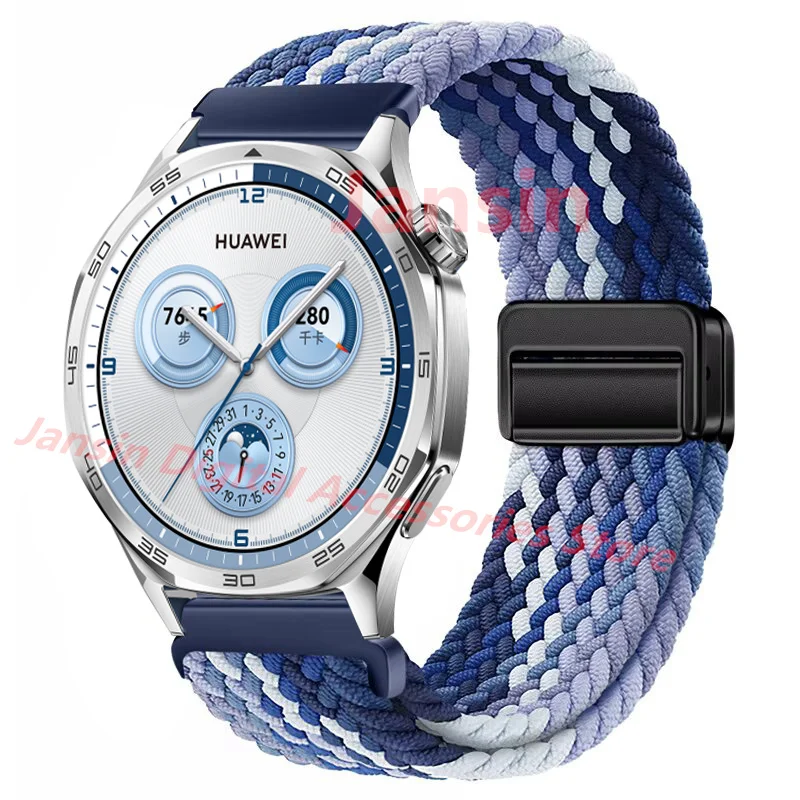 Nylon Weaves Magnetic Bracelet Wristband - 22mm Strap
