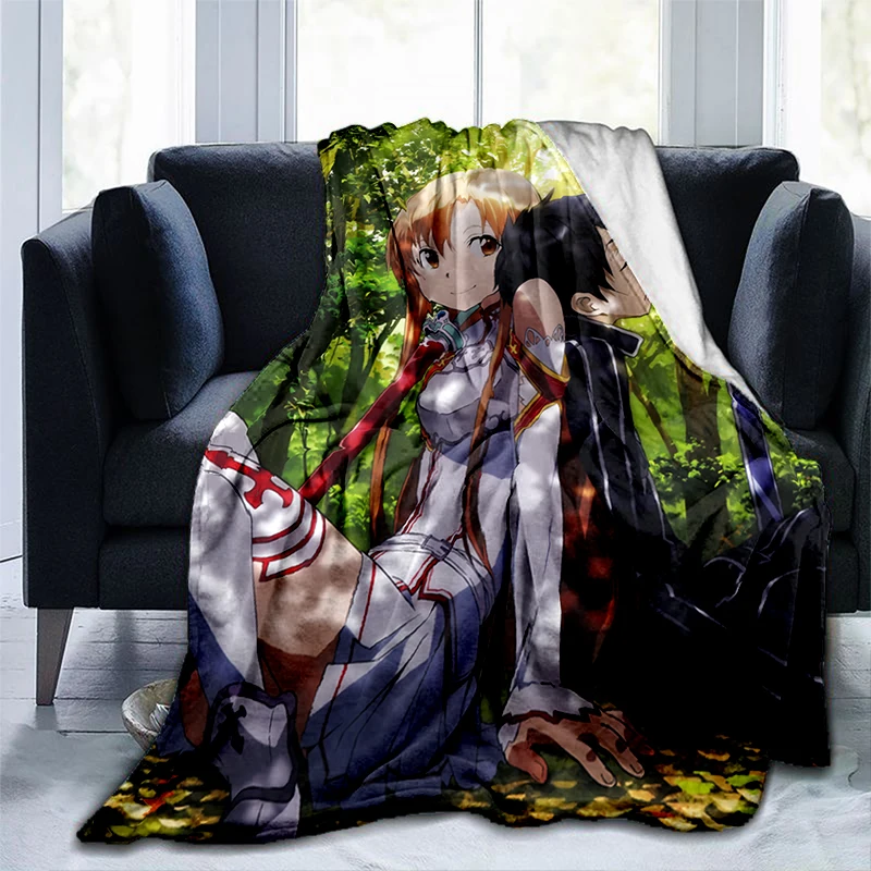 �α� �ִϸ��̼� SAO �ҵ� ��Ʈ �¶��� �ִϸ��̼� ���� ��� Gedruckt bettdeck Geschenk �ö���, �ε巯�� �÷��� ���� ħ�� ���