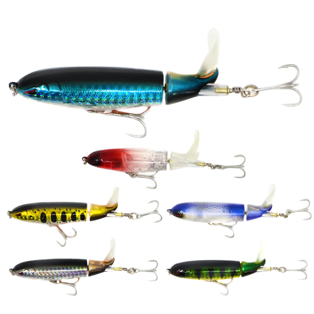 

6pcs Fish Shape Fishing Lure Lifelike Fishing Bait for Outdoor Joy Holiday (10cm/13g)