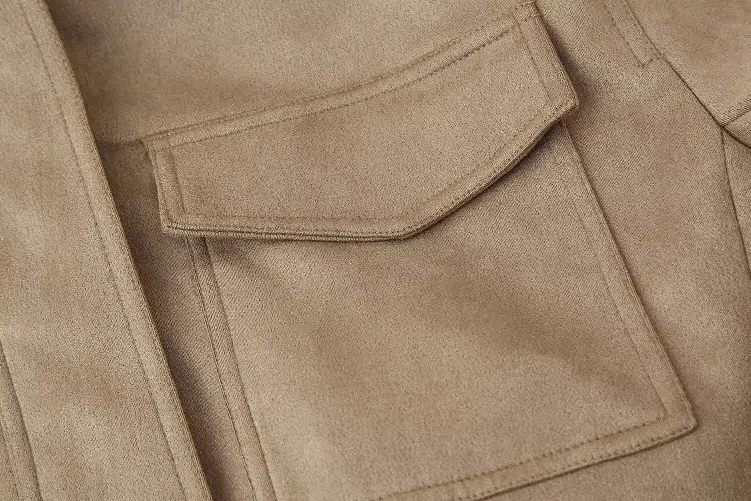 Autumn Fashion Women'S New Jackets Coat  Solid Turtleneck  Long Sleeves Pocket Decoration Zipper Female Winter Streetwear Coats