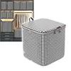 100L Large Capacity Pouch Storage Bags Clothes Quilt Organizer Container Non-woven Laundry Basket Dustproof Portable Luggage Bag 6