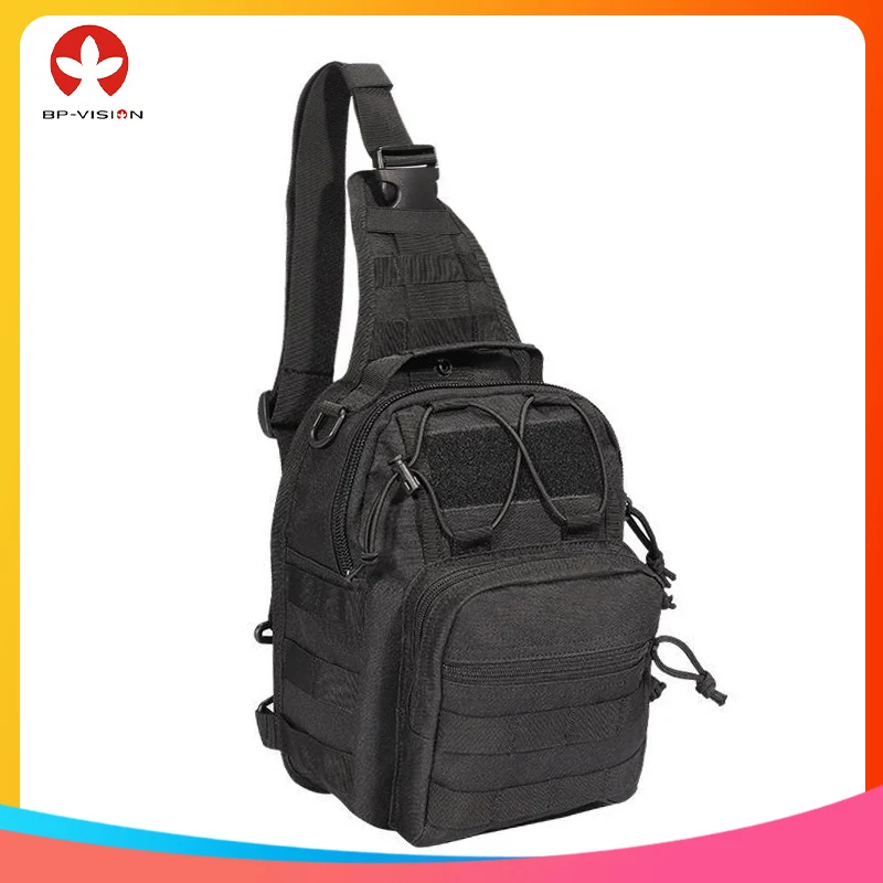 

Tactical Sling Bag Military for Hunting Accessori EDC Waterproof Shoulder Bag for Men Cordura Fabric Durable Camping Pack Molle