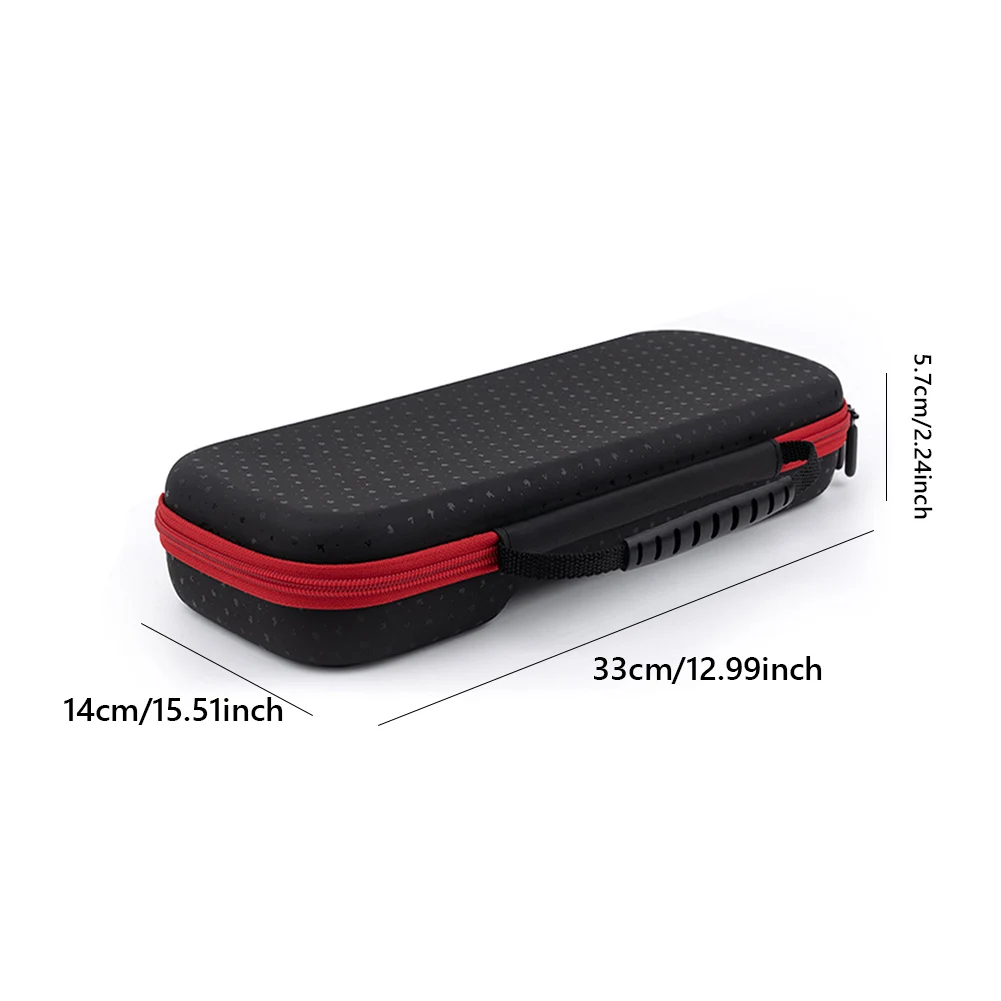 Custodia per ROG Ally, EVA antiurto borsa protettiva borsa portatile per ROG Ally console di gioco portatile e accessori, Nero , Custodia per ROG Ally