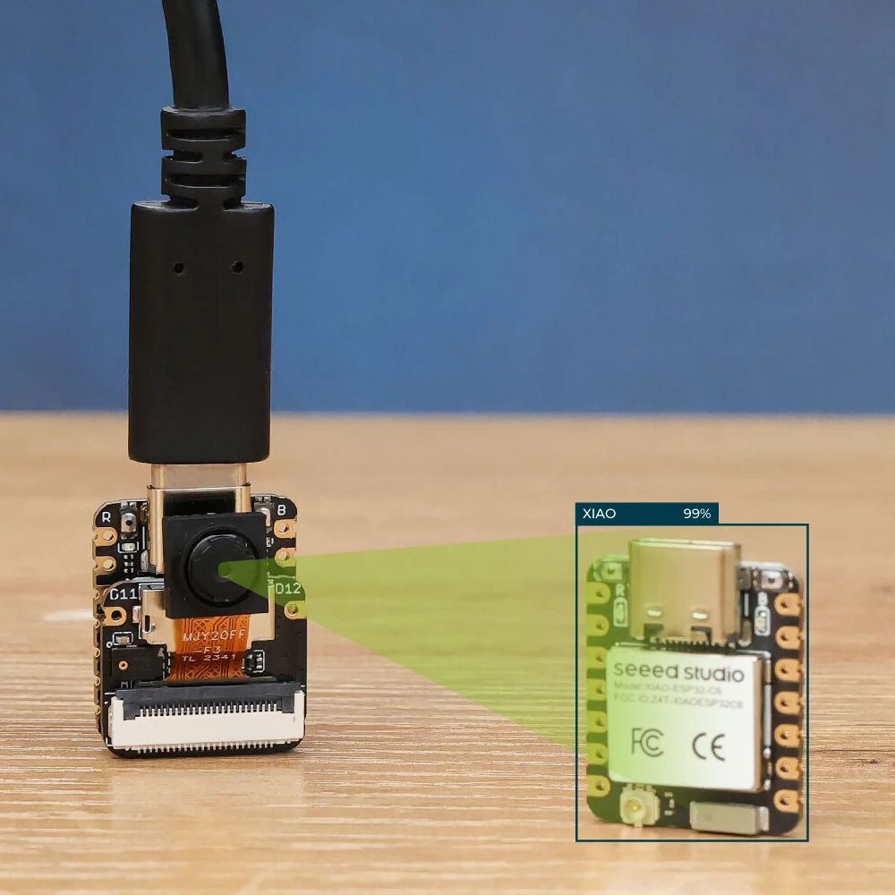 XIAO ESP32 S3 Sense with OV2640 Camera Sensor 2.4GHz Wi-Fi BLE 5.0 Microphone 8M