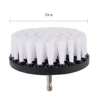4 Inch Soft Drill Brush Electric Scrubber Drill Disc Brushes Polisher Bathroom Power Cleaning Tools For Carpet Glass Car Tires 4