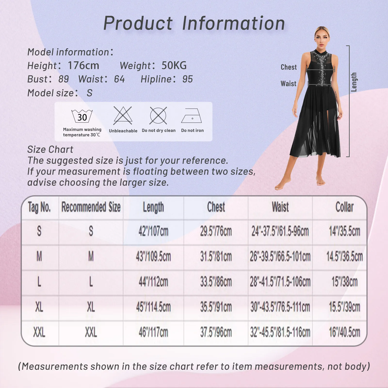 Womens Contemporary Lyrical Dance Dress Sleeveless Shiny Rhinestone Ballet Skating Leotard Dress Stage Performance Dancewear