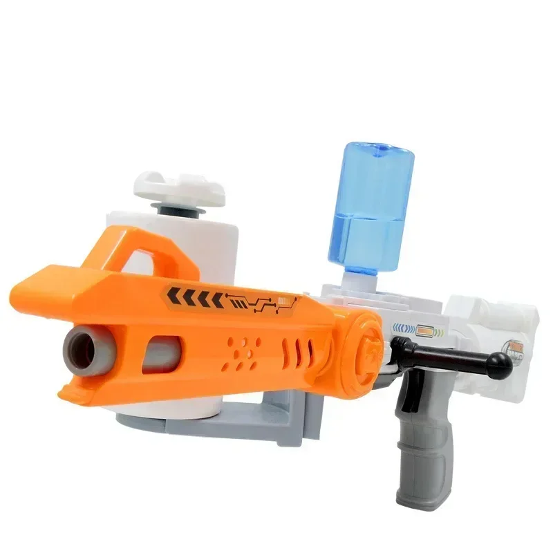 Novelty Children's Paper Bullet Gun Toys for Boys Shooting Under The Supply of Ammunition Water Gun Soft Bullet