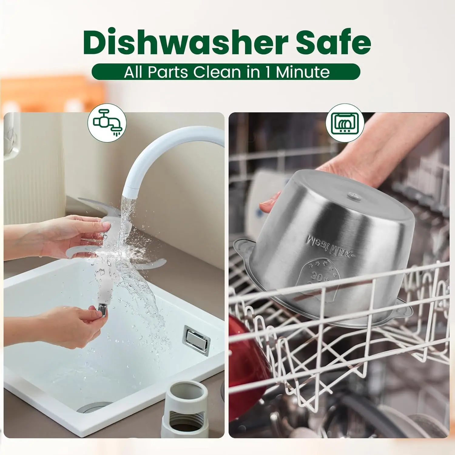 محضر طعام فاخر ٥ لتر ستانلس ستيل