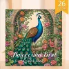 Flower and Bird Color Book Adult Handbook Graffiti Painting Drawing Books Creative Artistic Coloring Book for Teens and Adult 1