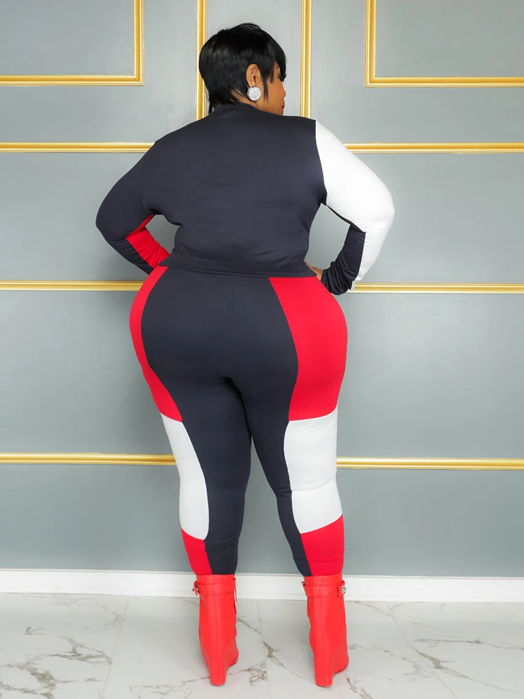 Woman Tracksuit Set New In Outerwear Plus Size 2 Piece Set Women Casual Zip Jacke Sport Jogger Outfit Wholesale Dropshipping
