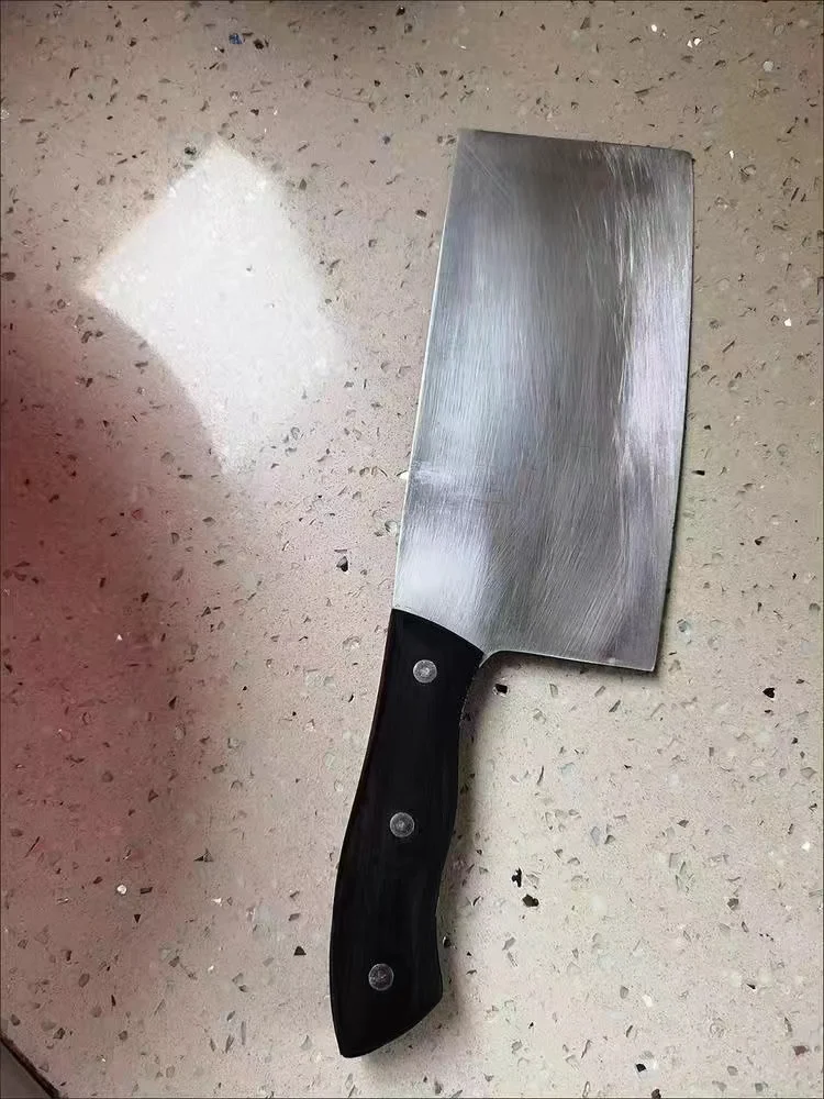 Gralara Manico per coltello da cucina giapponese Manico per riparazione fai da te Foro per maniglia 1.2x0.2cm Realizzazione di accessori Manico per coltello, stile c