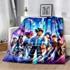 29 Style New R-Robloxs Cartoon Game Gamer Soft Blankets,Keep Warm Throw Blanket Comfortable Blanket for Beds Sofa Home Bedroom 5