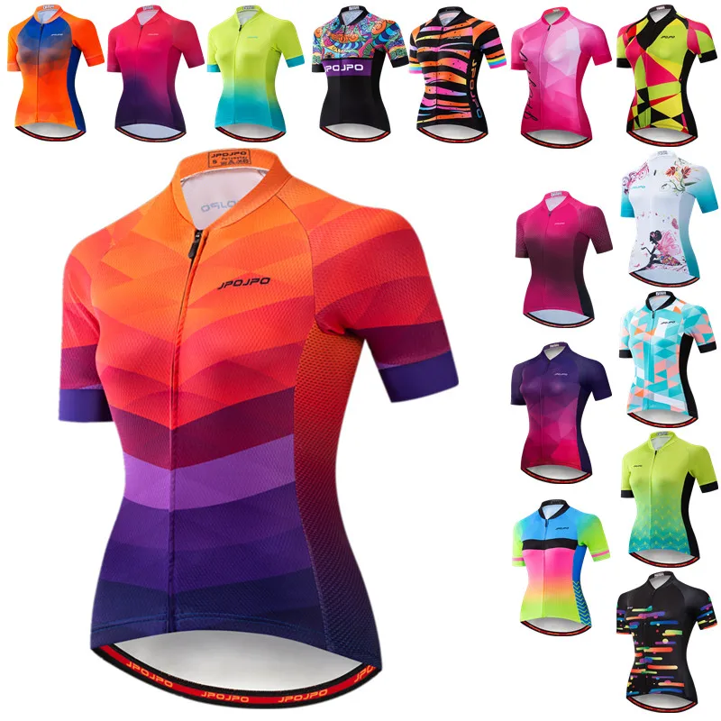 Weimostar Women's Cycling Jersey 2022 Pro Team Bicycle Clothes Summer