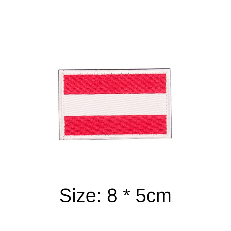 European Countries National Flags Patches EU Member States Flag Embroidery Appliques Iron on England Scotland Badges for Clothes 