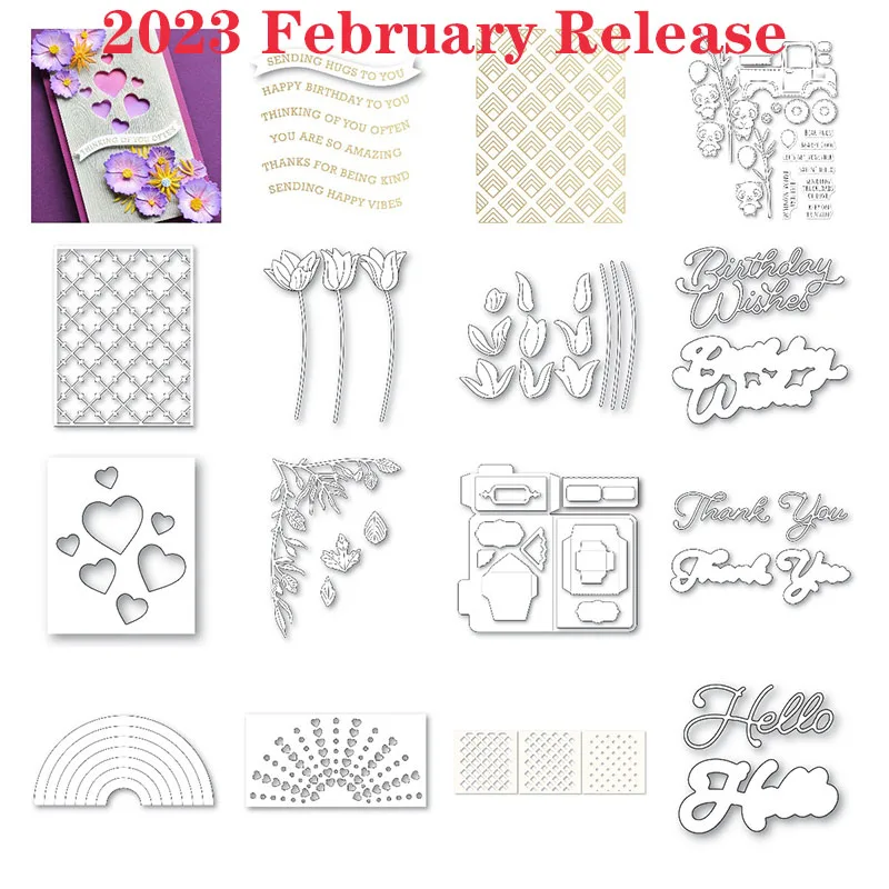 

Rainbow Arch Flower Letter Cutting Dies And Hot Foil Stencil Diy Molds Scrapbooking Paper Making Cuts Template Handmade
