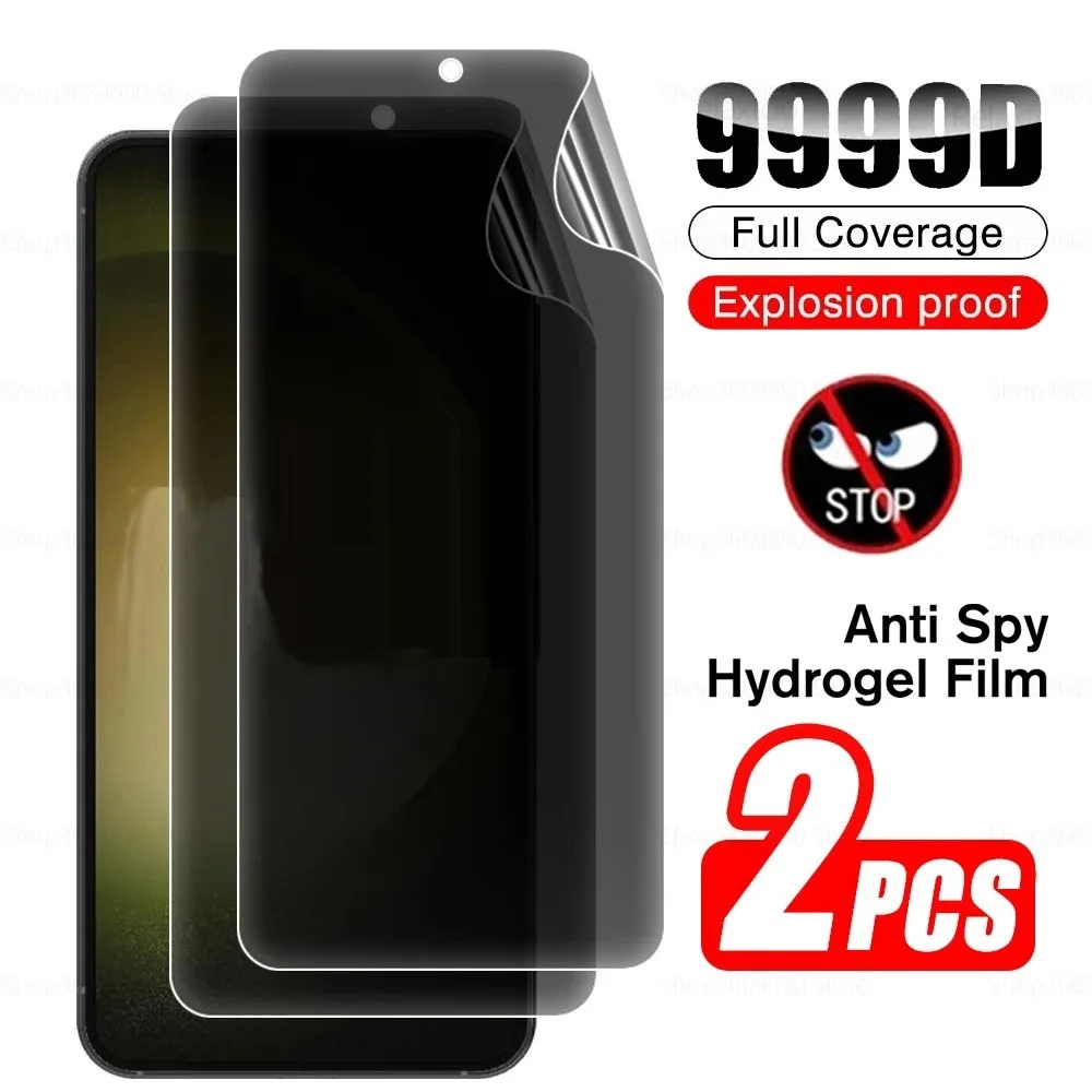 Hydrogel Film Screen Protector, 2-Pack - Flexible & Durable Protection