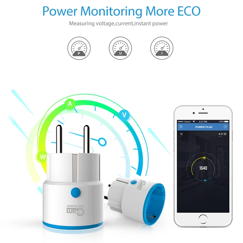 NEO Coolcam Z Wave Plus Mini Smart Power Plug Home Automation Zwave Outlet,Z  Wave Range Extender,Energy Monitoring Smart Plug - AliExpress