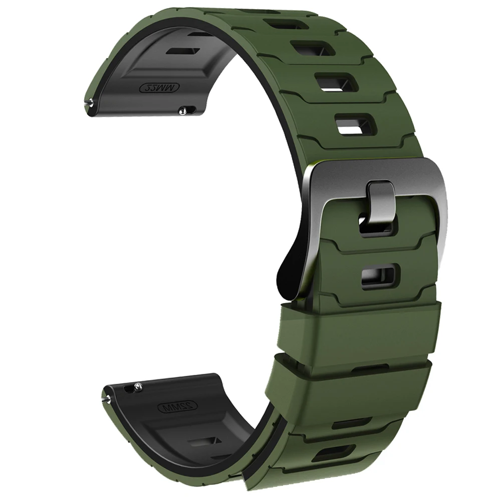 Premium 22mm Wide Replacement Watch Band Strap, Compatible with Smartwatches