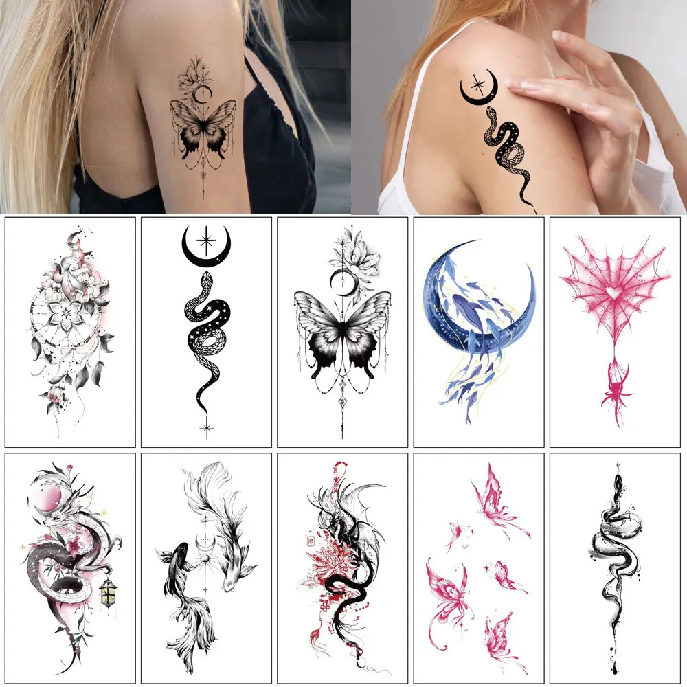 Tattoos for Sale: The Real Deal on Colorful Temporary Tattoos You Can  Actually Trust, image size:1000x1000