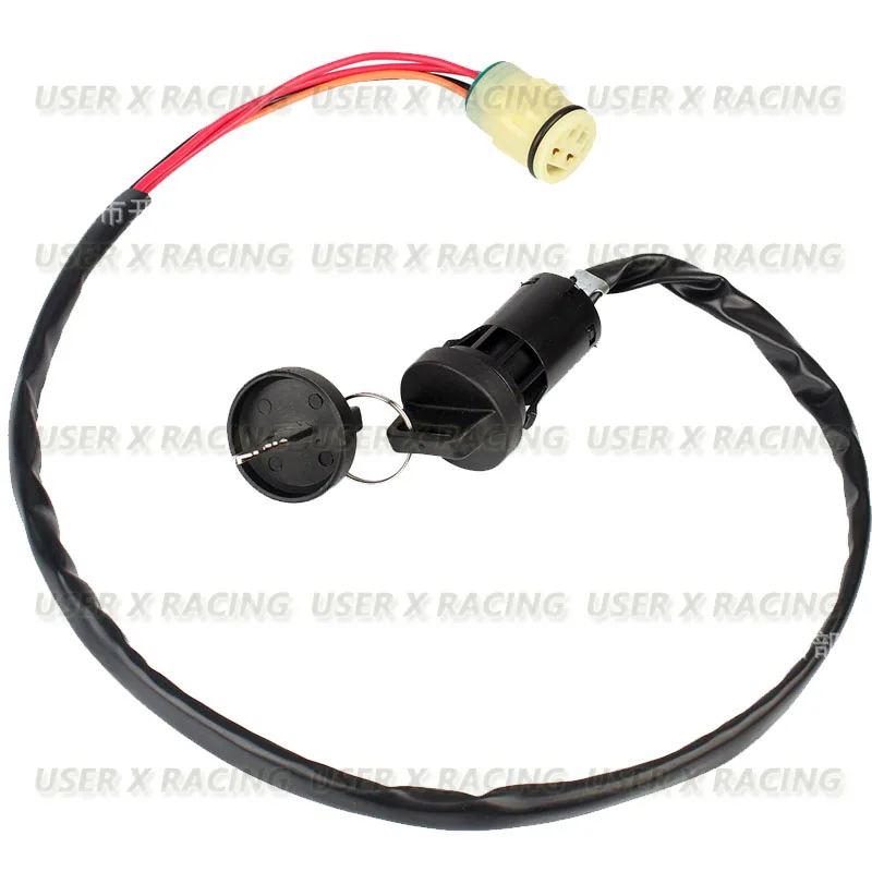 

USERX Universal Motorcycle Large displacement switch lock ignition switch with key for Honda TRX350 TRX420 TRX450 TRX500 TRX650