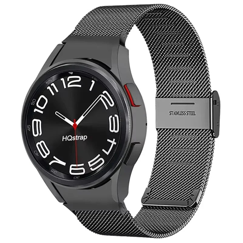 Elegant Milanese Mesh Metal Band for Smartwatch - Quick Fit Design Bracelet Strap
