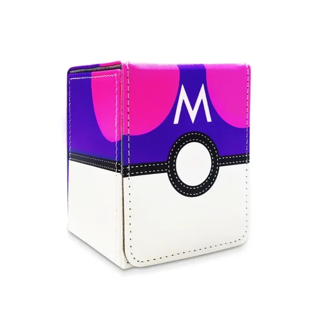 PTCG Anime Game 100PCS Trading Card Storage Collection Box Magnetic Luxury Protection Storage Box ACG Card Storage Gifts 6