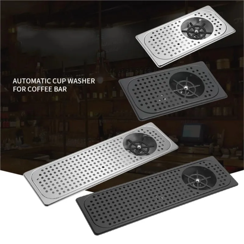 

Stainless Steel Glass Cleaning Machine, High-Pressure Cup Washer, Coffee Cup Cleaning Machine, Sink Accessories, Can Be Drained