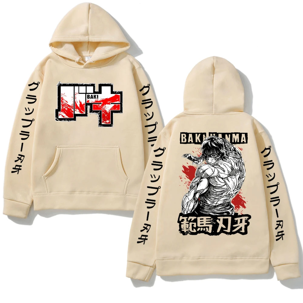 Baki The Grappler Anime Hoodie, Yujiro Hanma Streetwear, Respzed Sweatshirt,  Pull à manches longues pour hommes et femmes, Couple Hoodies, Y-Sweats -  AliExpress