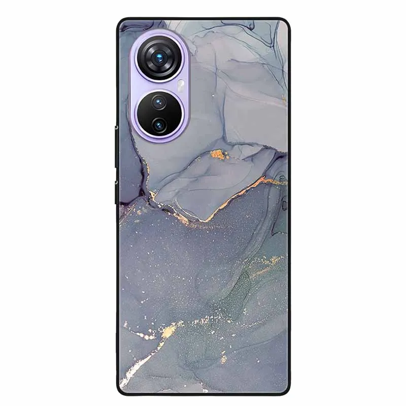 Lovely Marble Print Silicone TPU Phone Case - Soft Back Cover