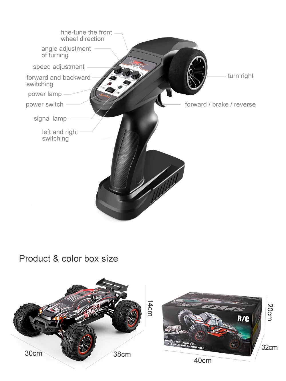 XLF X03A MAX Brushless Upgraded RTR 1/10 2.4G 4WD 60km/h RC Car Model Electric Off-Road Vehicles