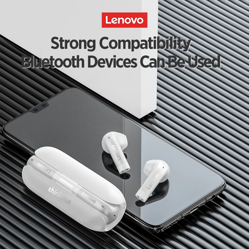 Choice Lenovo Tw60 Gaming Earphones Tws Bluetooth Low Latency Headset Hd Call Noise Reduction With Mic Pro 6 Music Headphones, Alina Gadgets