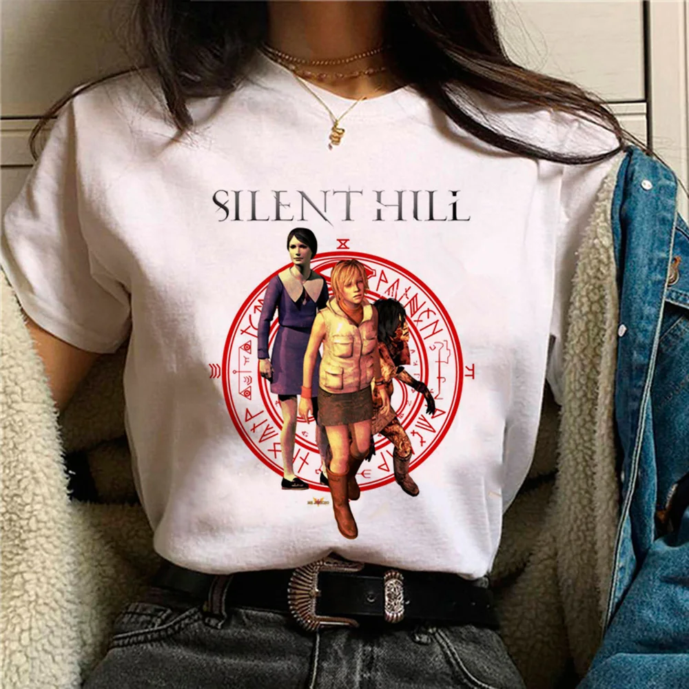Silent Hill Japanese Anime Y2K Women's T-Shirt