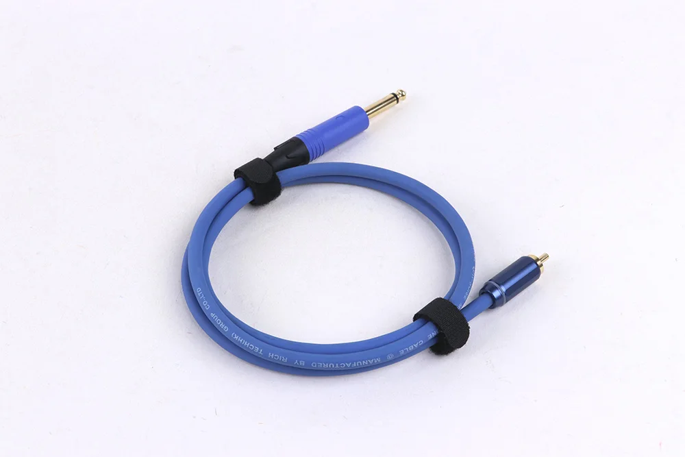 RCA-auf-6,35-mm-Audiokabel, 1/4 Zoll TS auf RCA-Stereo-Audio-Verbindung, abgeschirmtes OFC-Kabel für Lautsprecher, Mixer, Verstärker, Fernseher und mehr – Detail 20