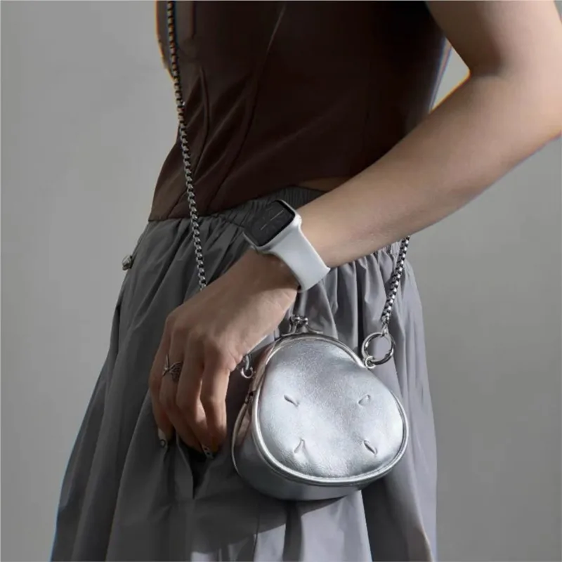 JIAERDI Mini Cute Clip Chain Shoulder Bags Women Exquisite Leather Crossbody Bag Ladies Fashion Versatile Sle Small Purse 2025