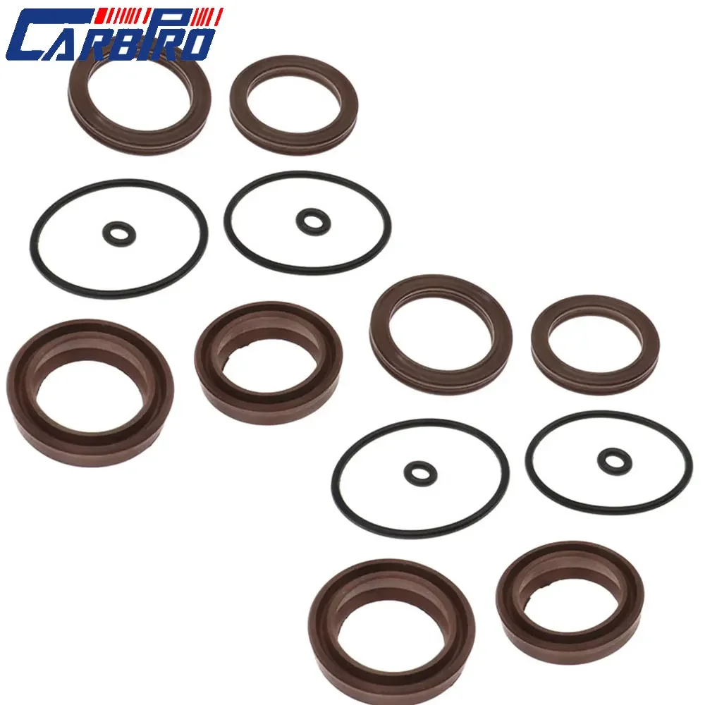 2 Set Steering Cylinder Seal Kit Fits For Seastar Teleflex Replacement HC5345-FSM051