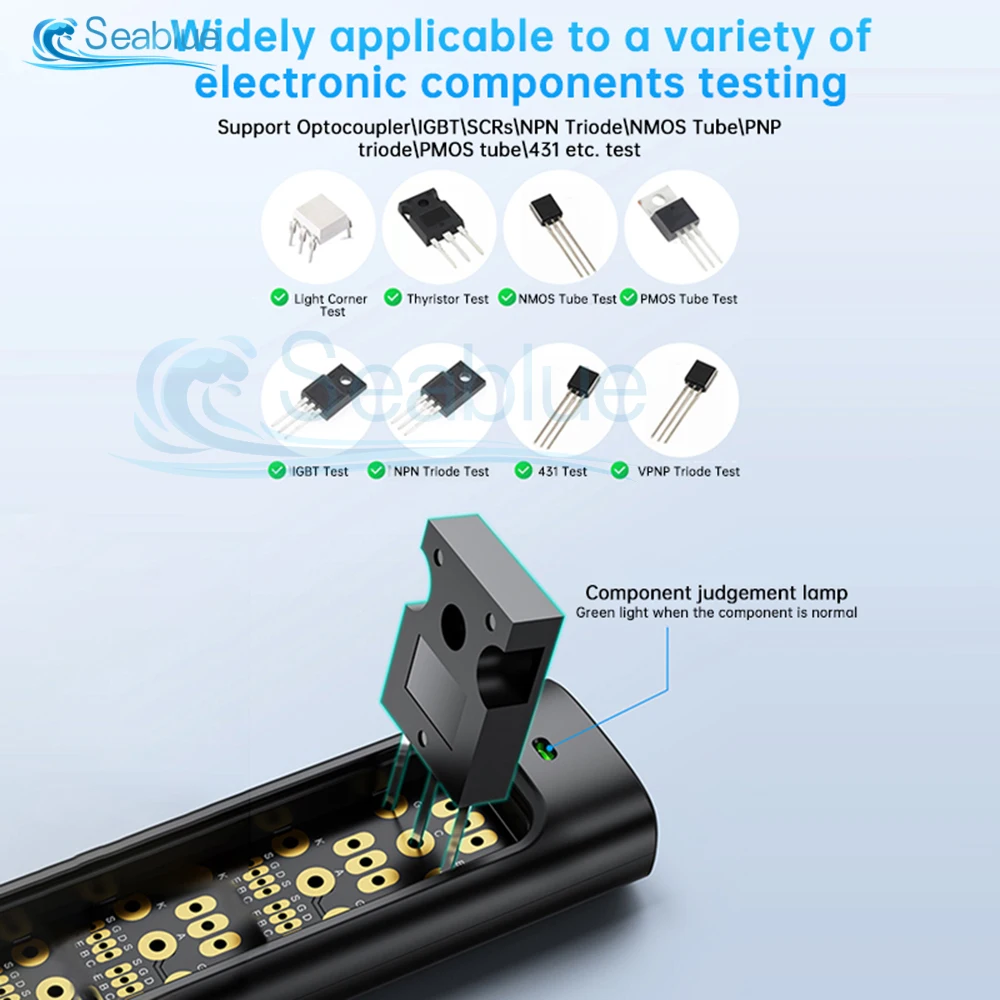 TO2/TO2P Multi functional Optocoupler Testing Machine Online Testing Tool Electronic Maintenance Tester For IGBT NPN NMOS PNP optocoupler tester