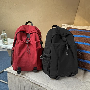 Creative Waterproof Teenage Nylon Book Bag Large Capacity Backpack Fashion Students School Bag Boys Girls Travel Backbag 1