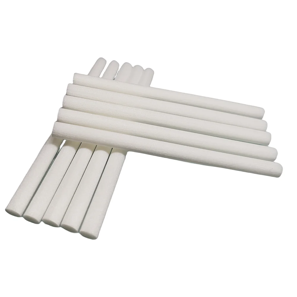 Humidifier Cotton Rod Humidifier Refill Sticks Humidifier Replacement Parts Air Humidifier Aroma Diffuser Filters 10pcs 7.5*120mm Mist Maker Replace Parts Cotton Swabs Air Humidifiers Aroma Filter