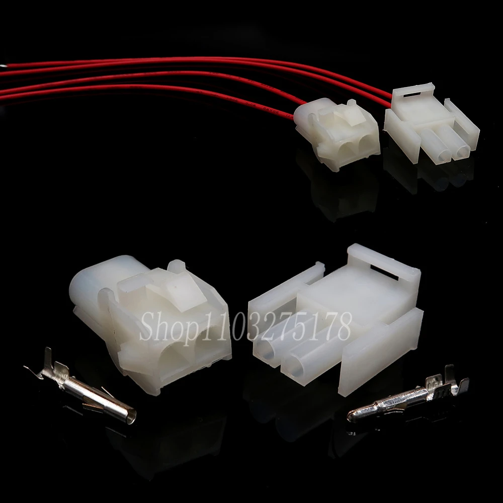 1 Set 2 Pin 350777-1 350778-1 Car Male Female Docking Electrical ...